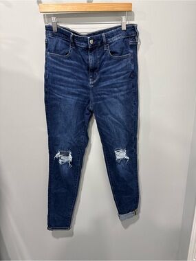 Womens American eagle high rise jeggings size 12 long